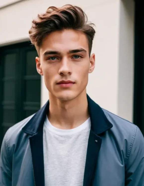 Fictional adult male character for an AI Gay Porn Generator
